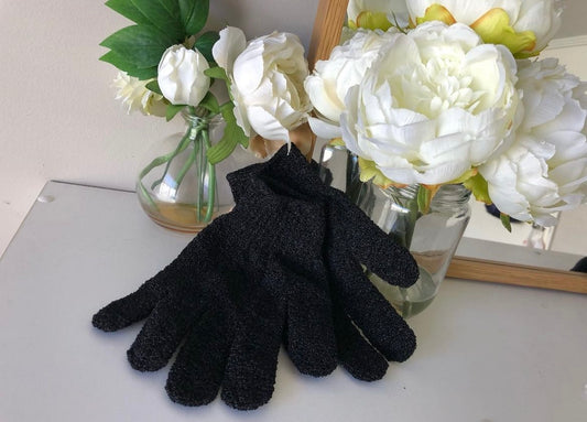 EXFOLIATING GLOVES